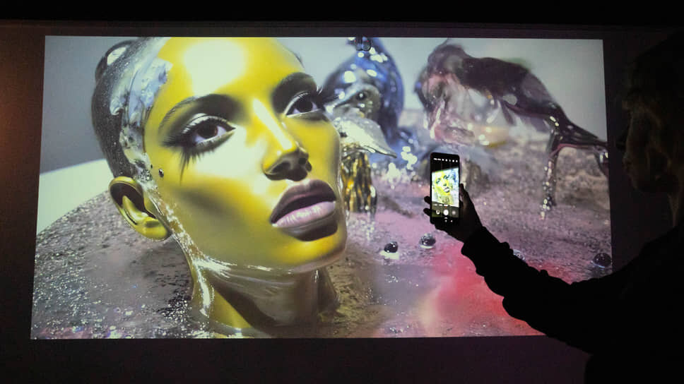 Работа «BOSCH'S DREAMS» Sasha Vix .📷Фото: Марина Молдавская / Коммерсантъ