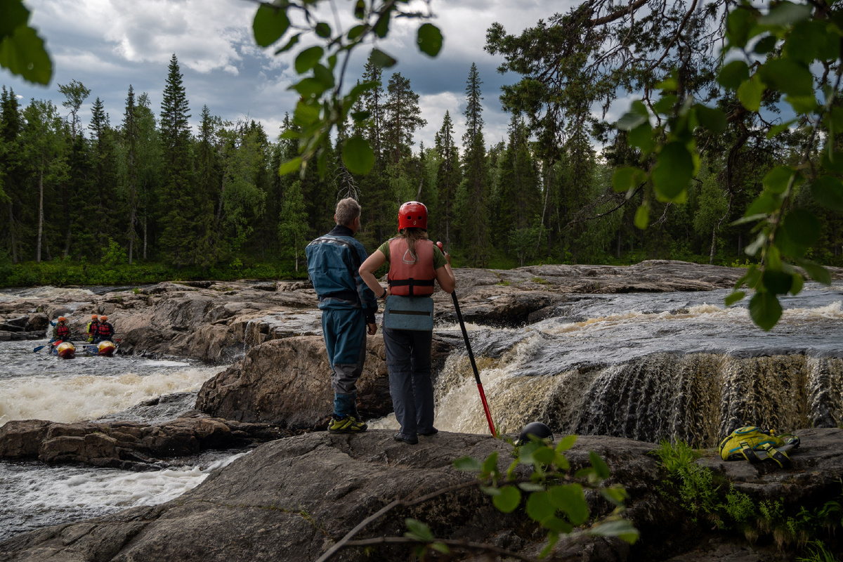 Порог Карниз, река Тумча. Фото Вячеслава Королёва.