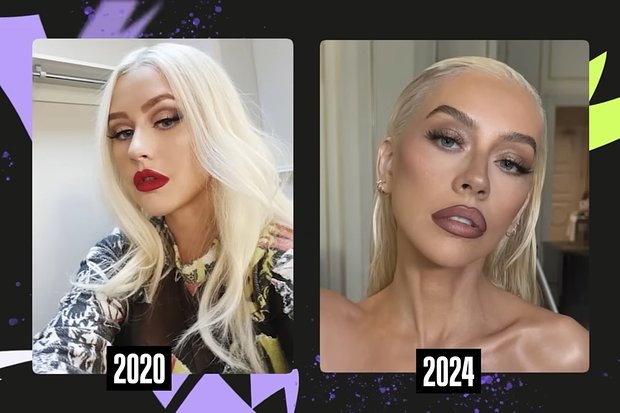    Кристина Агилера. Кадр: @KatyaKonasova / YouTube