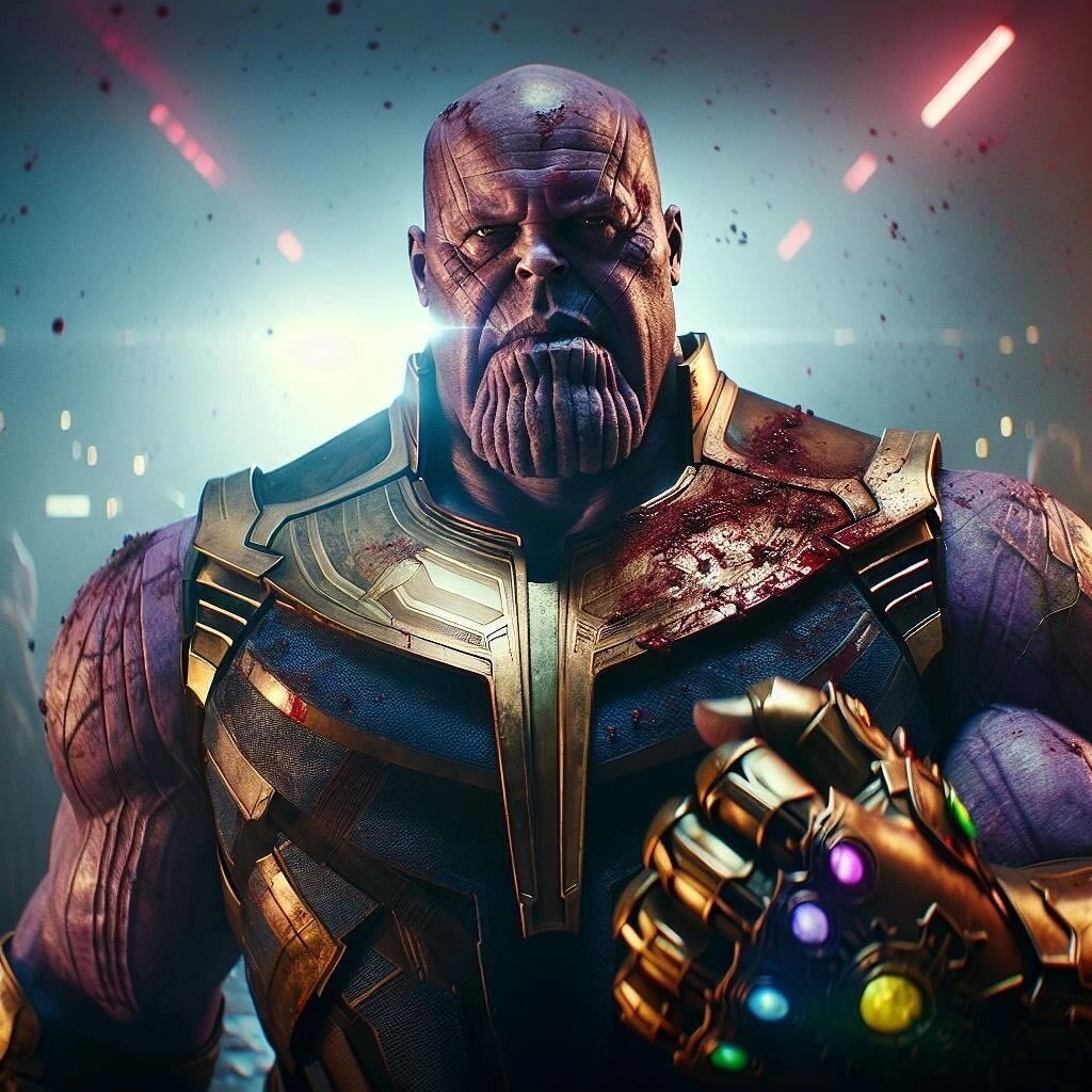 Танос для иллюстрации подойдёт?