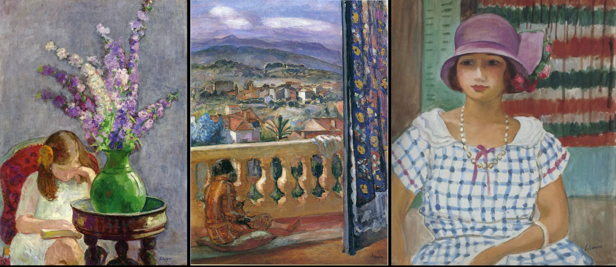 Художник Анри Лебаск