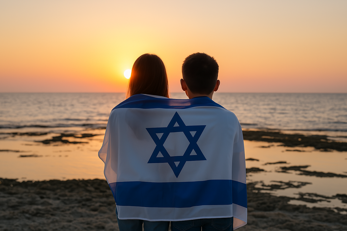 Дети на пляже, Тель-Авив, Израиль 🇮🇱