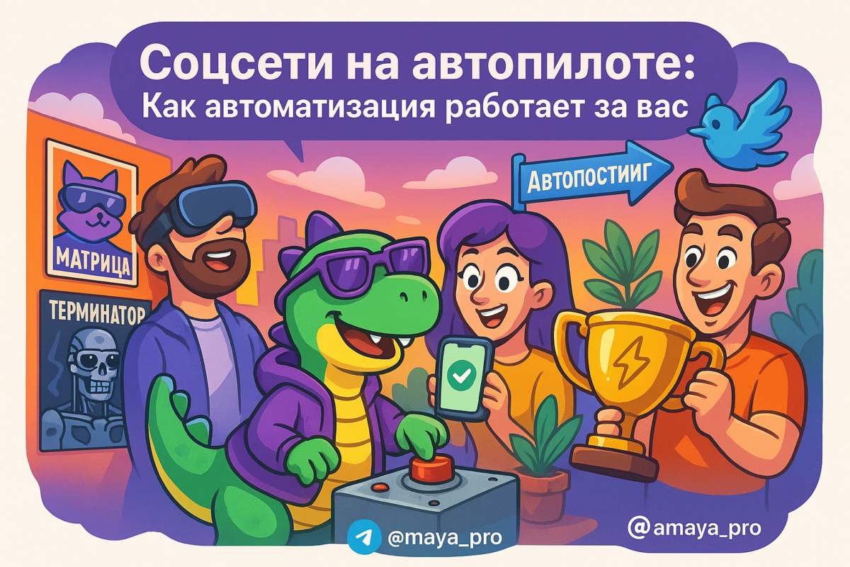    Автопилот для соцсетей: как нейросети сделают вашу жизнь легче, а контент - ярче Артур Хорошев