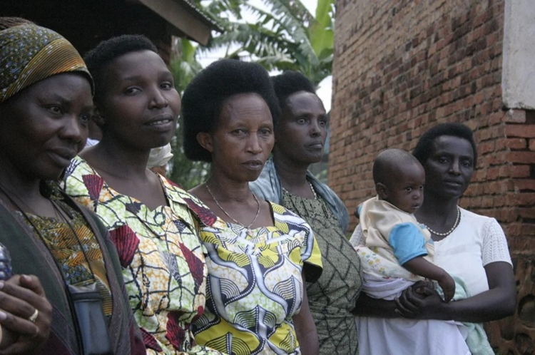 Представители племени хуту, коренных жителей Руанды