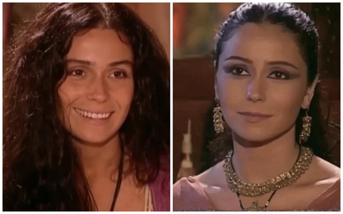 Жади в первых сериях «Клона»/Жади в последних сериях «Клона» - немножко подкрасилась🙂