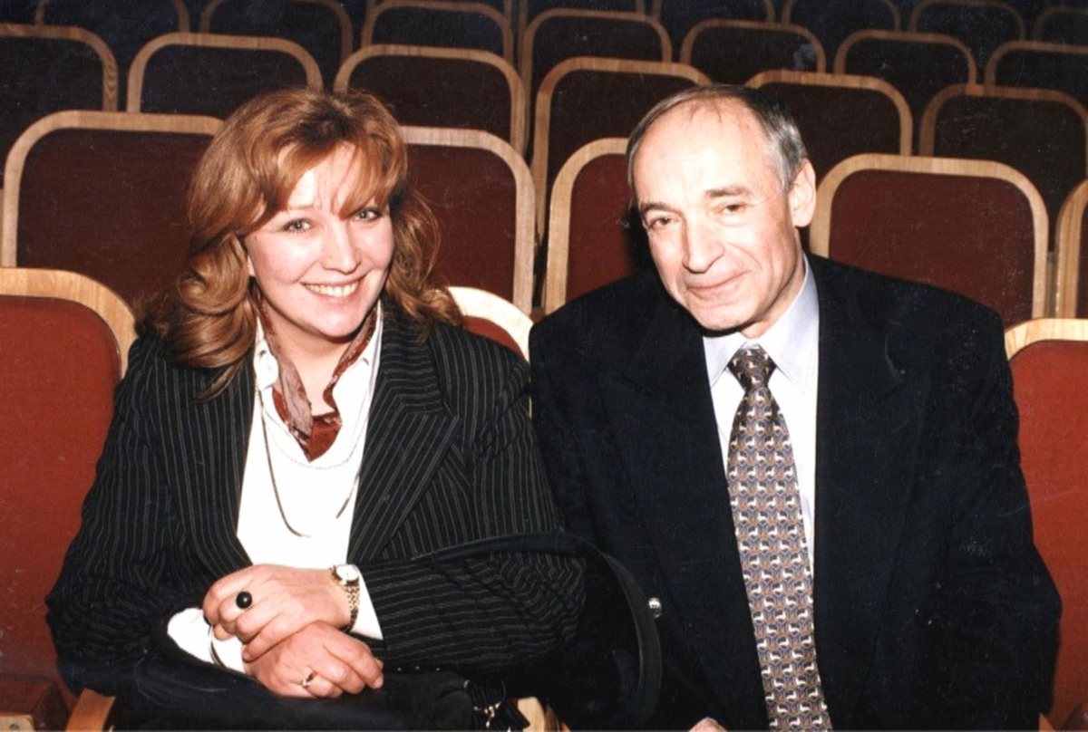 Ольга Остроумова и Валентин Гафт. Разница в возрасте 16 лет.