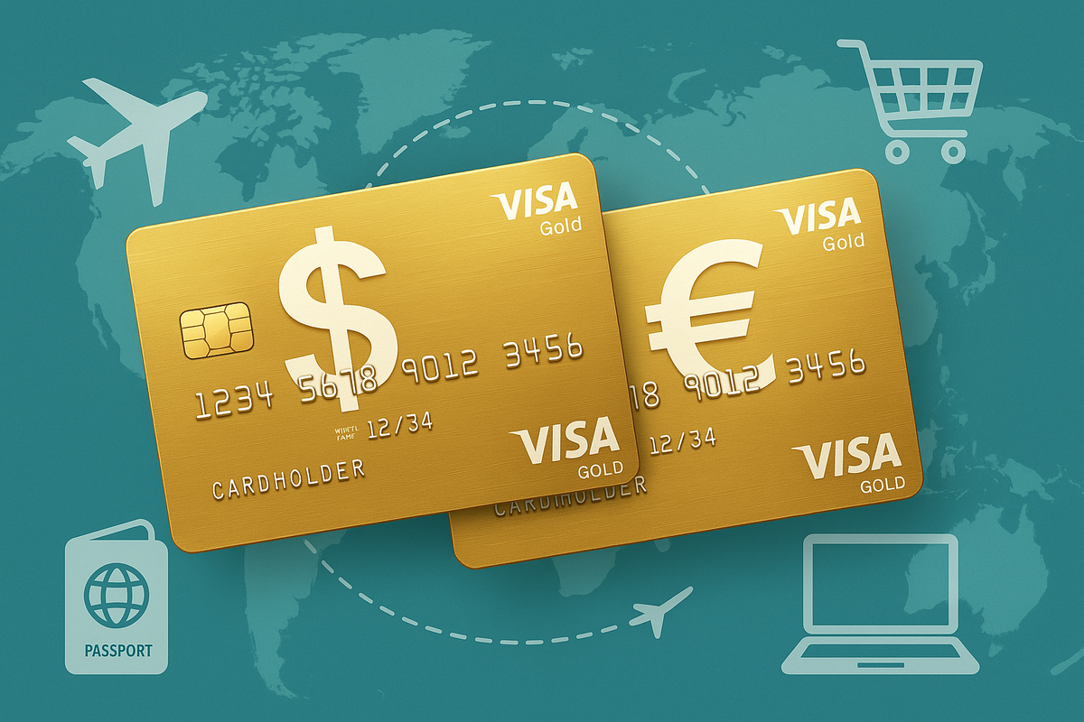 VISA GOLD: карта иностранного банка для россиян