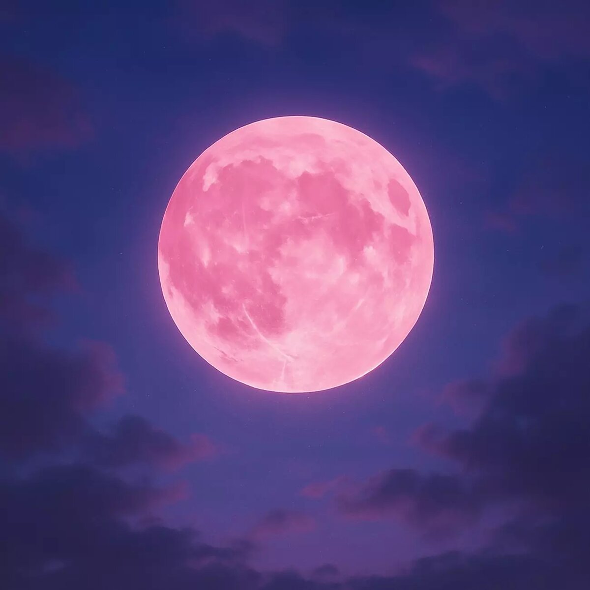 «Розовая Луна» на самом деле получила такое название вовсе не из-за цвета. Фото: Нейросеть
