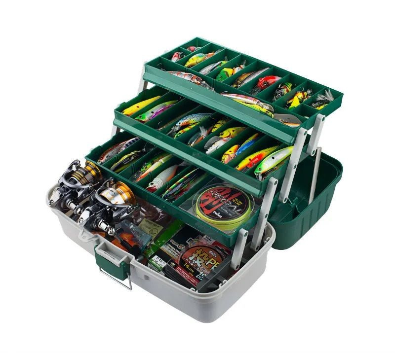 Как выбрать хороший рыболовный ящик и что в нём хранить