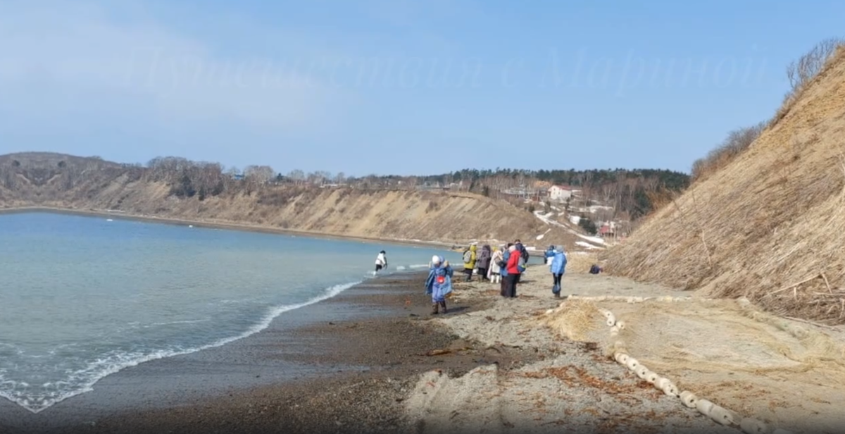 Берег села Нечаевки