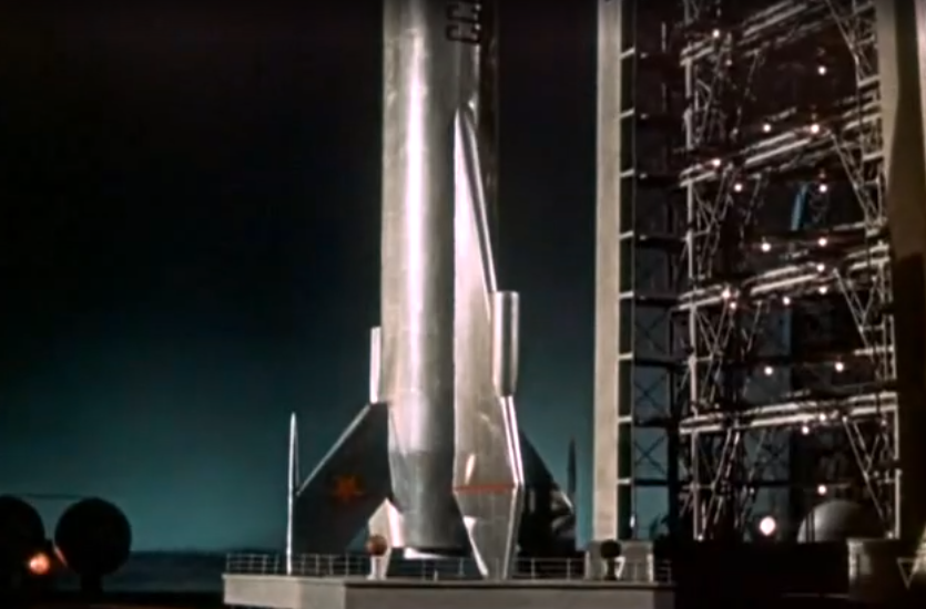 Кадр из фильма. Стартовый комплекс