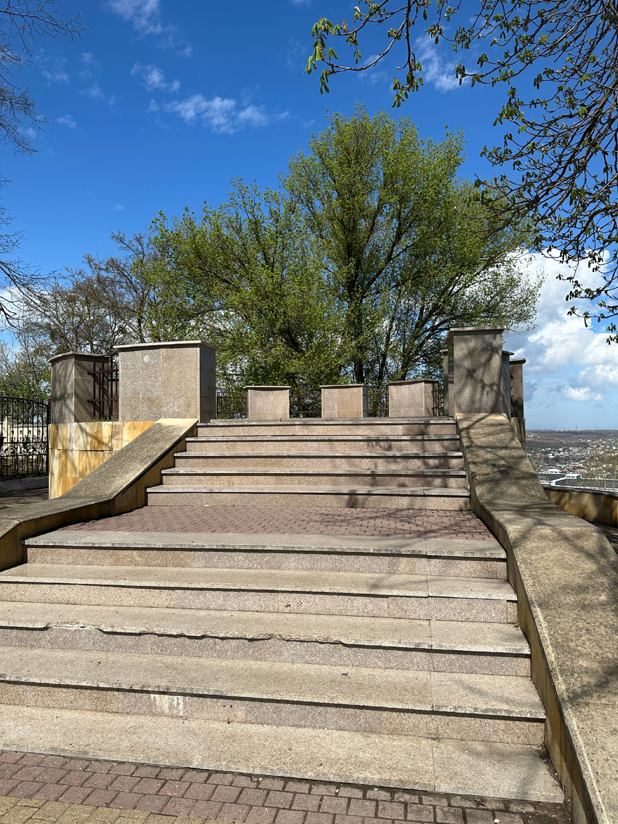 Лестница к смотровой площадке у Казанского собора