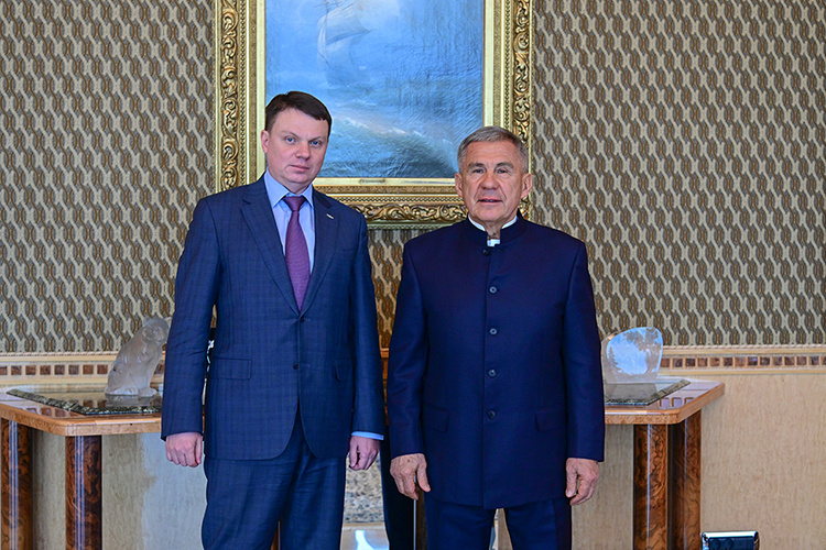    Нового руководителя для КНИТУ-КАИ искали несколько месяцев.   
Фото: rais.tatarstan.ru