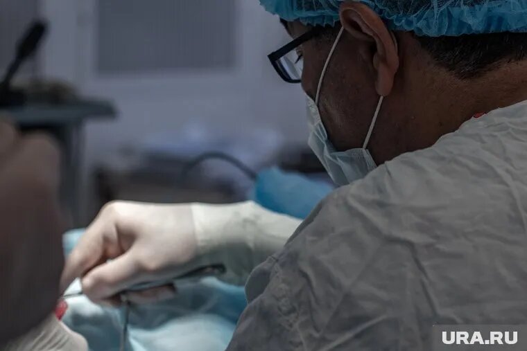 Малышу было 20 дней, когда ему потребовалась срочная операция. Фото: Анна Майорова © URA.RU