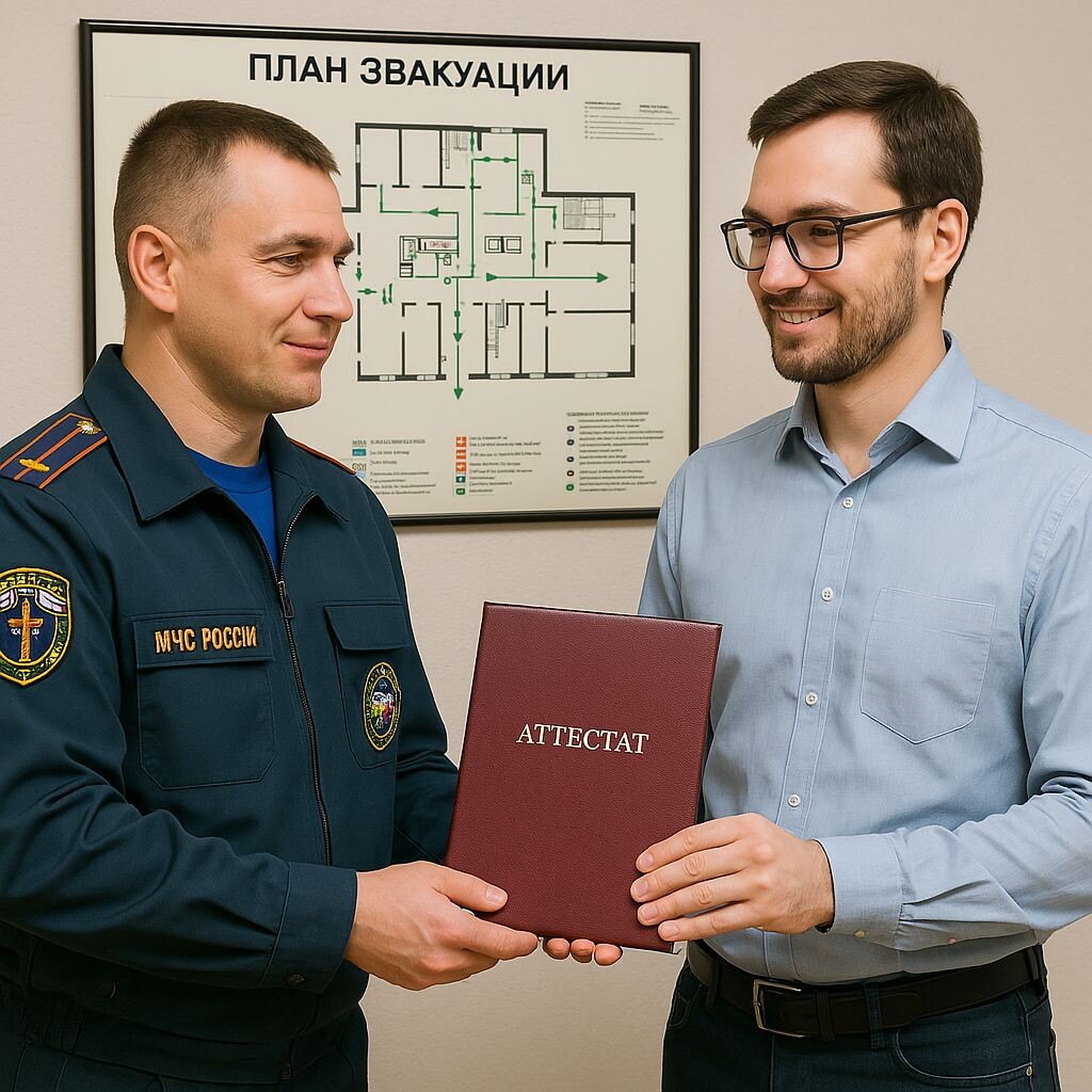 Аттестат МЧС