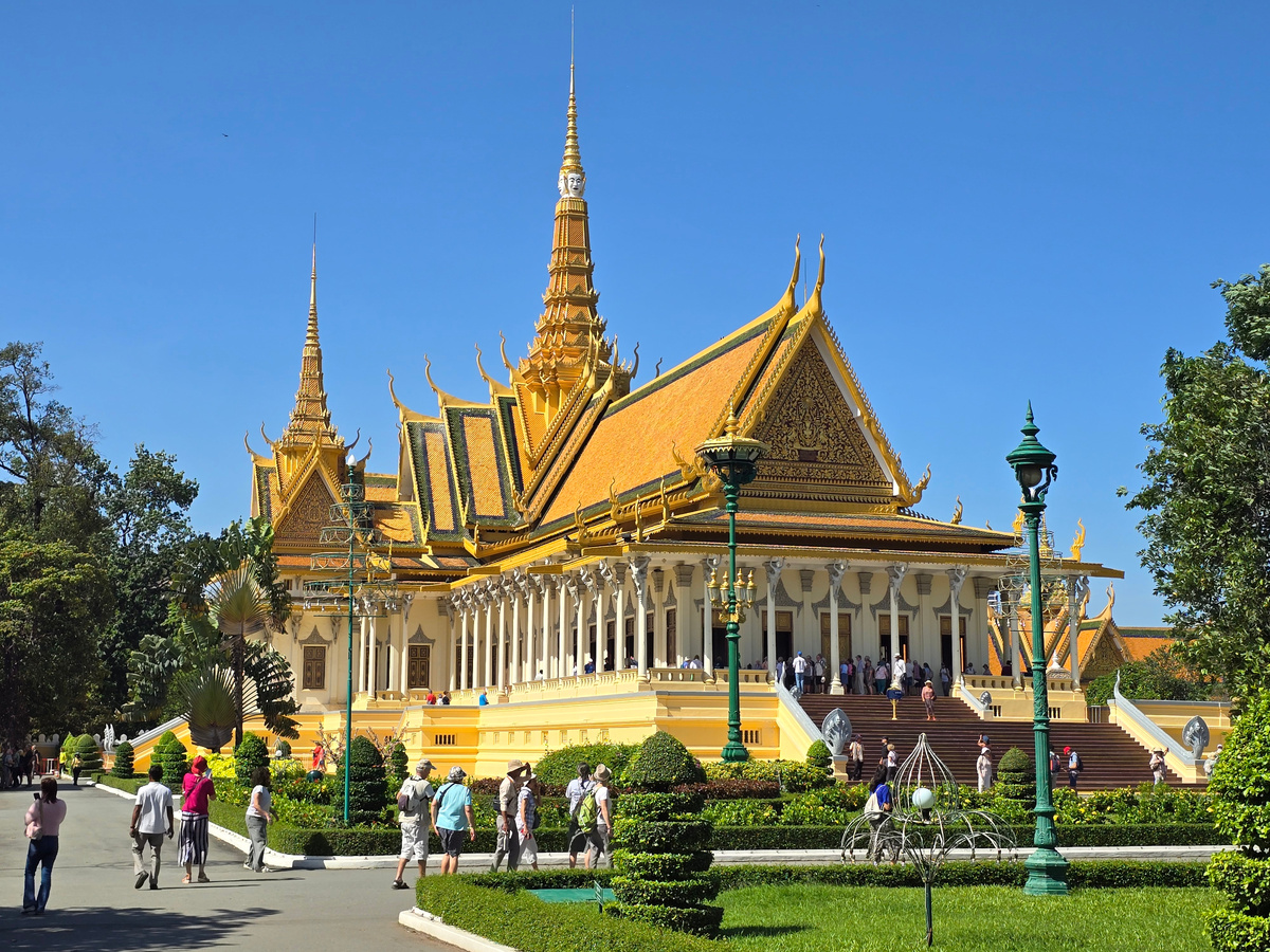 Королевский дворец в Пном Пене.