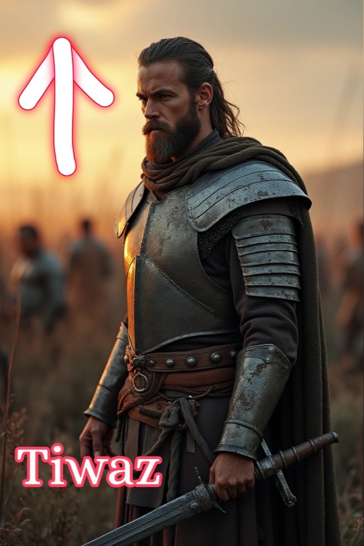 "Однорукий бог смеётся громче всех в Вальгалле — ибо знает: истинная победа начинается с готовности потерять." Тейваз. (Надпись на руническом камне из Уппсалы) 