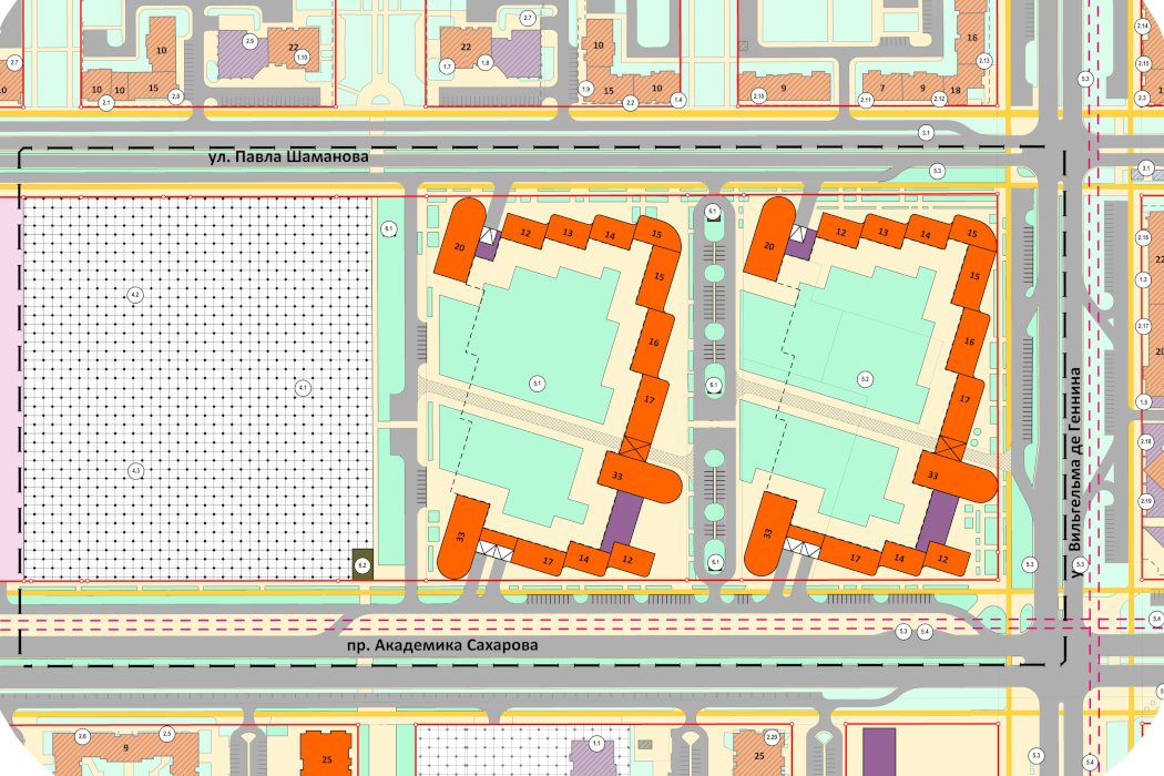    Проект застройки в 2024 году. Фото: документация проекта