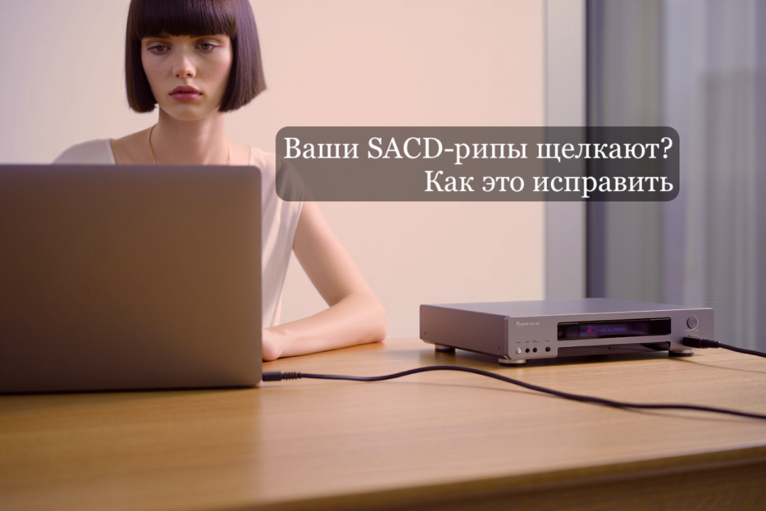 Ваши SACD-рипы щелкают? Как это исправить