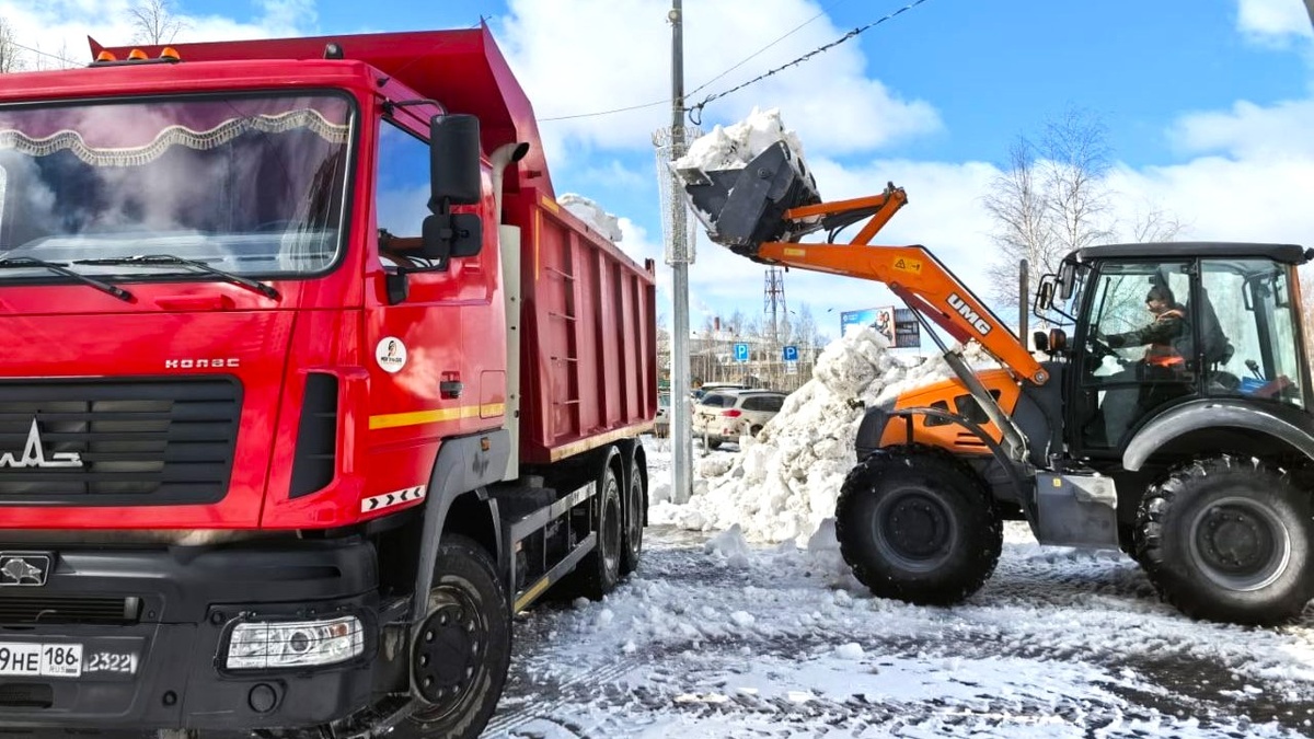    Нижневартовск приводят в порядок после зимы