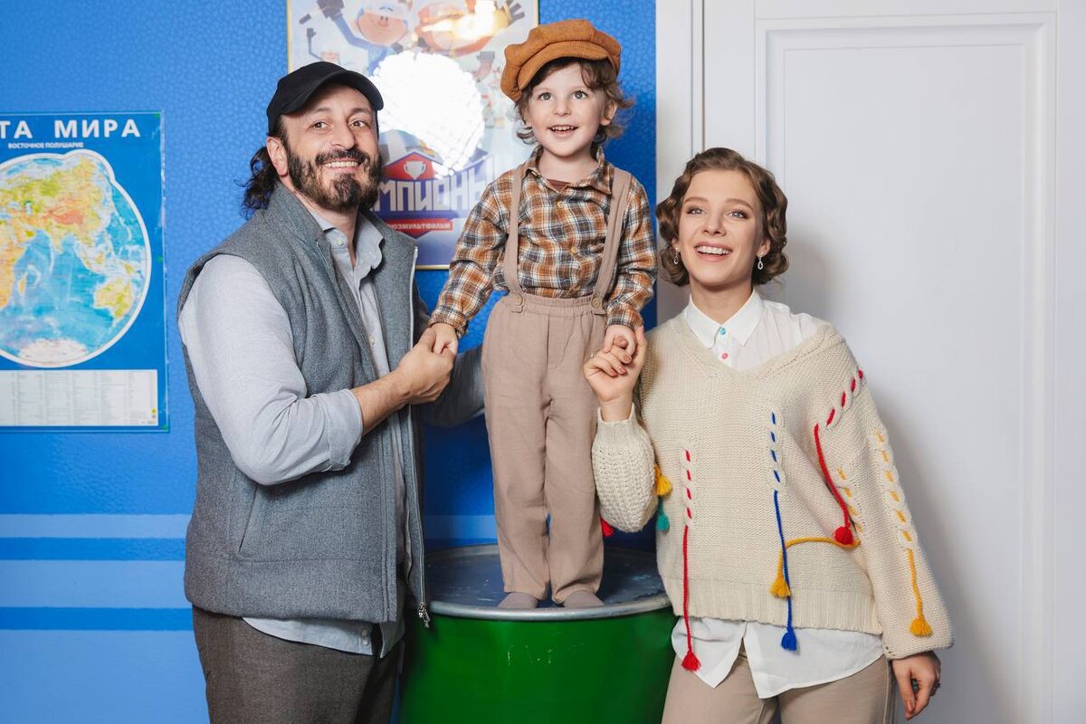 Семья Авербуха. Фото: личные соцсети тренера.