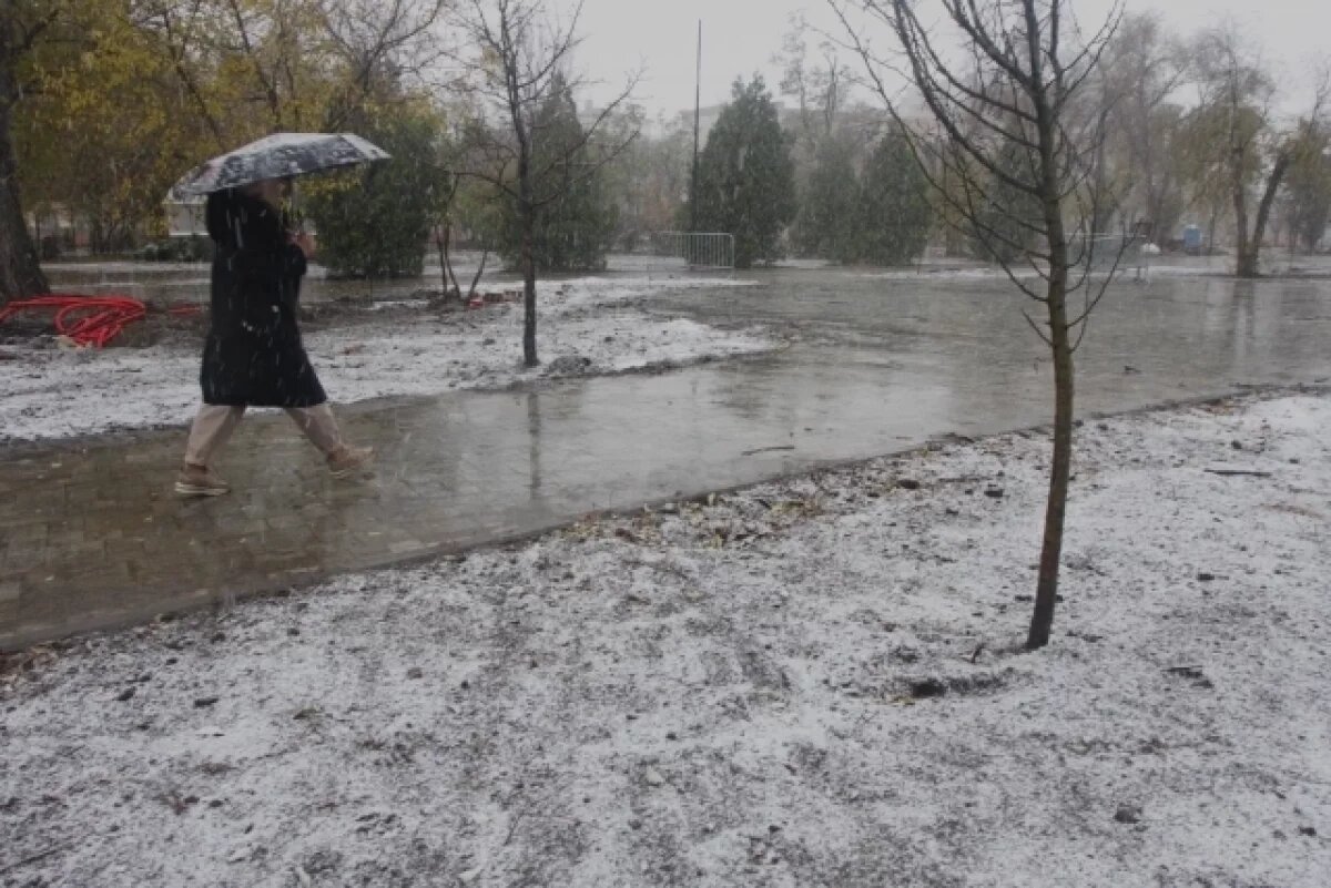    В Крыму 11 апреля ожидается дождь с мокрым снегом и гололед