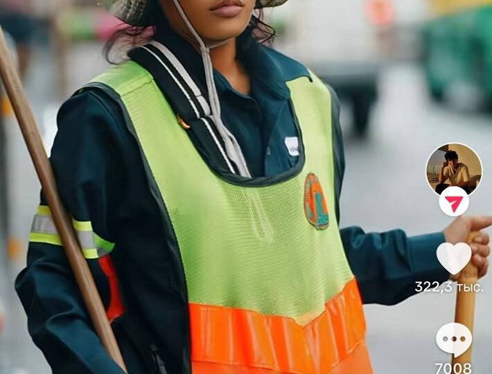 Девушка-дворник из Таиланда стала моделью благодаря вирусному видео в TikTok