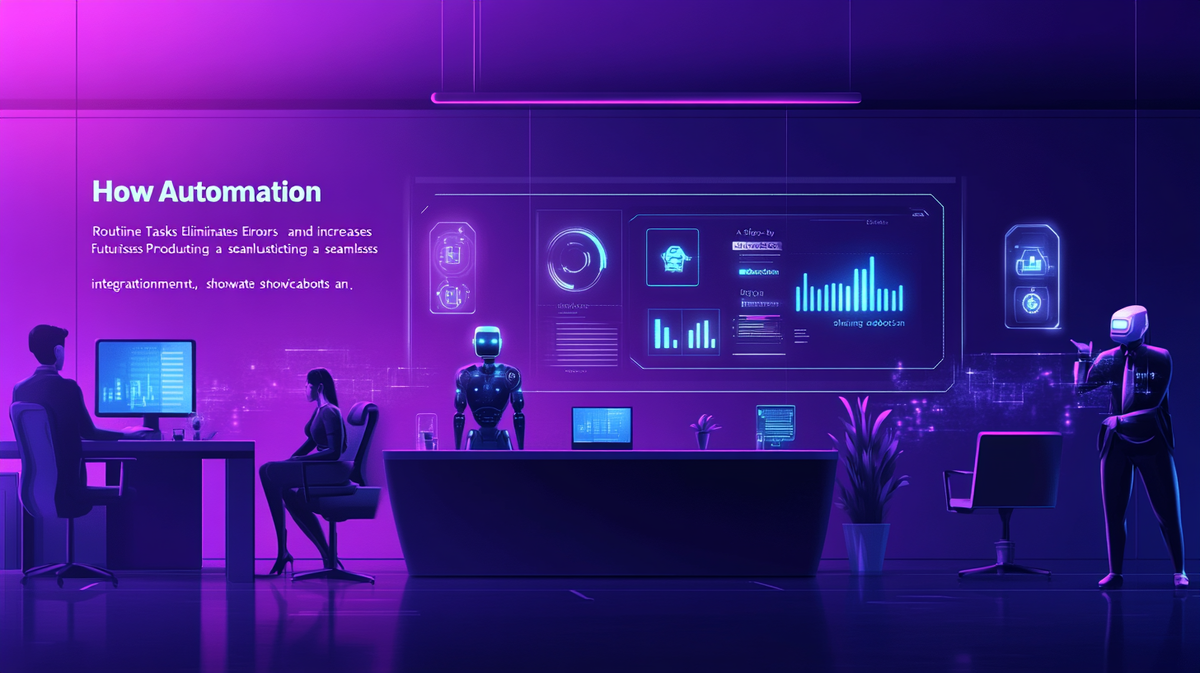 Снижение человеческих ошибок через автоматизацию рутинных задач