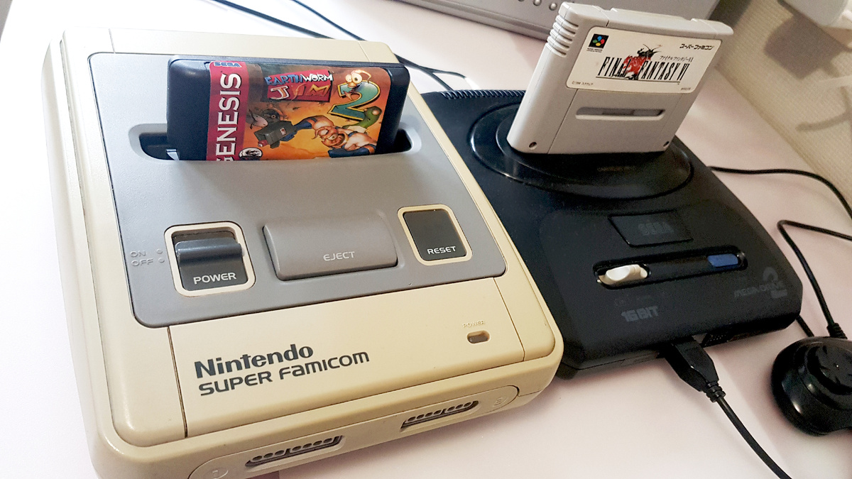 Невозможно запустить игры от Dendy на Sega Mega Drive или игры от SNES на Sega MD