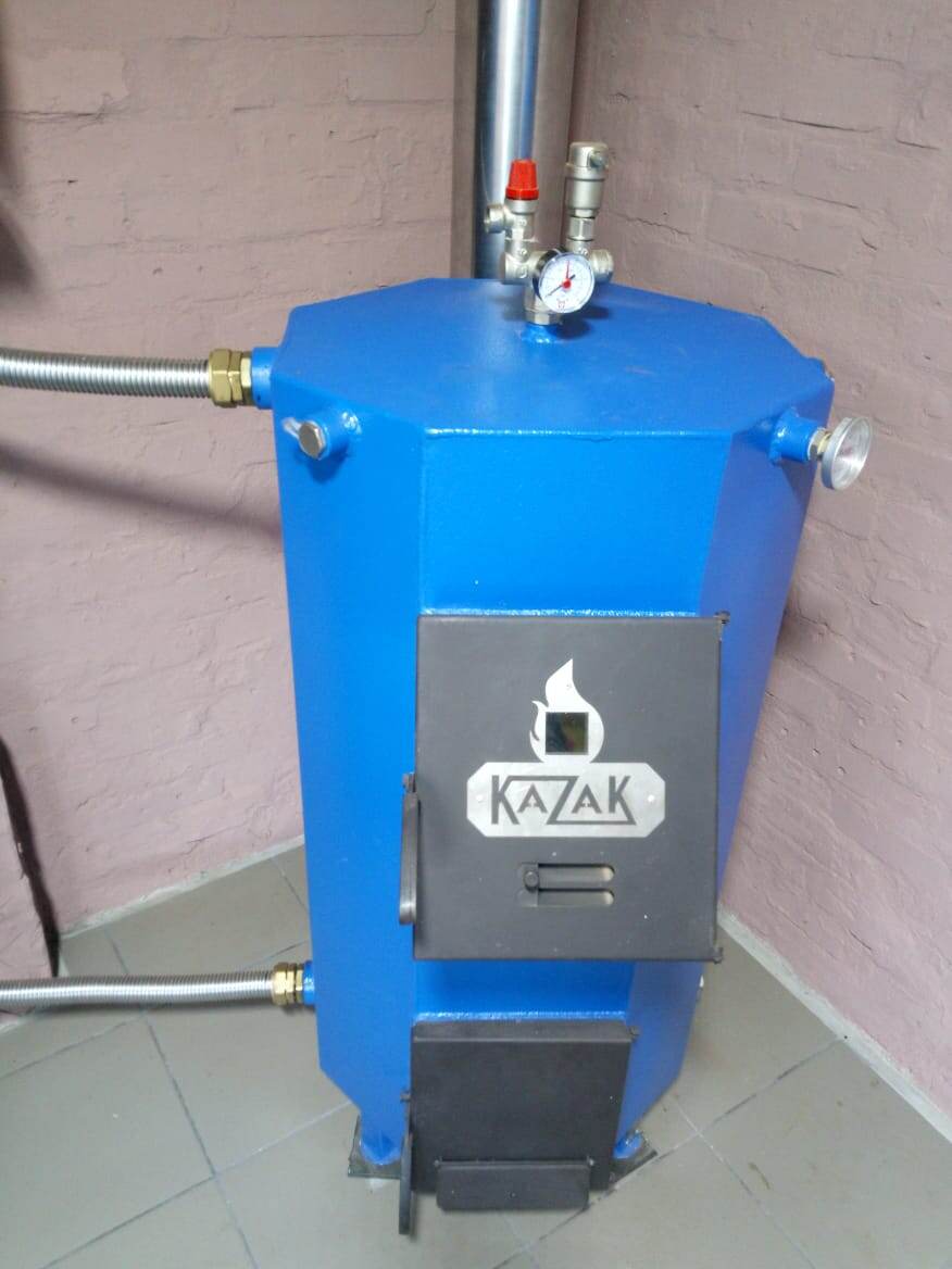 Твердотопливный котел