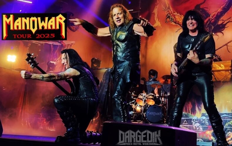 Manowar на гастролях в 2025 году