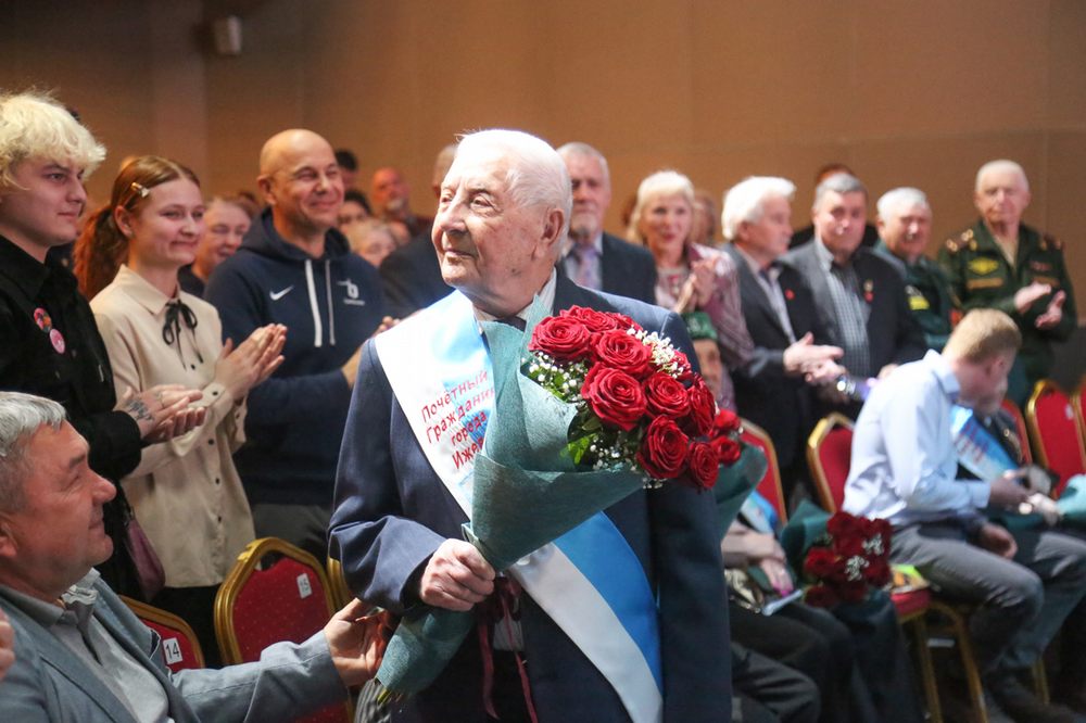    Семь участников Великой Отечественной войны стали Почетными гражданами Ижевска