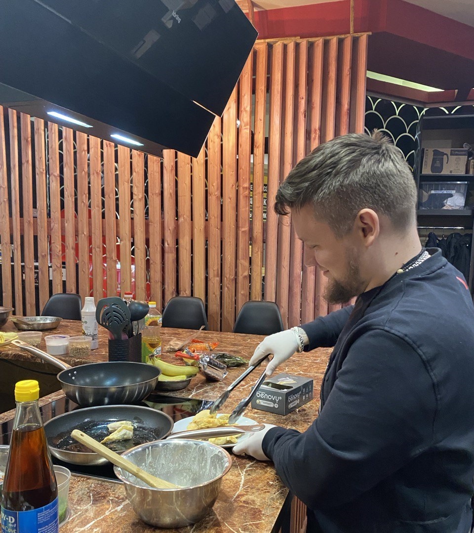 А это я в процессе готовки)