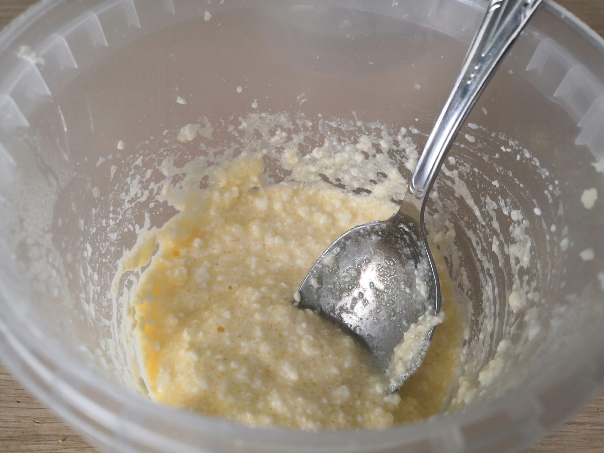 Творог+яйца+сахар+соль+ванилин