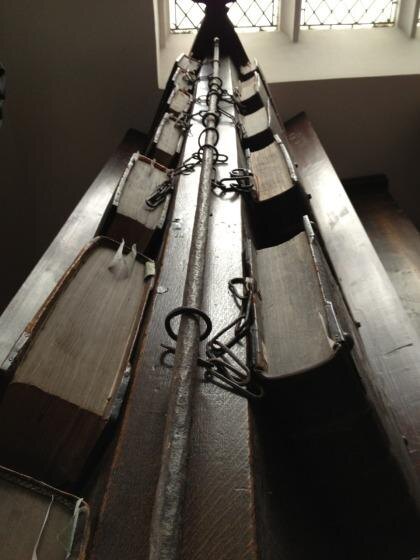 Зютфен, «Librije», библиотека с цепями (XVI век). Источник: https://medievalbooks.nl