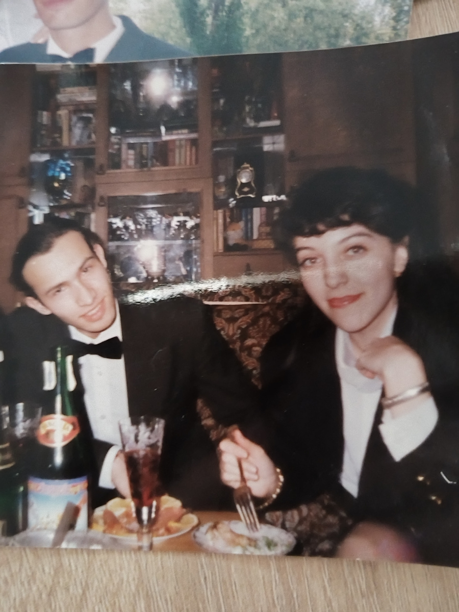Я с первым мужем Сергеем