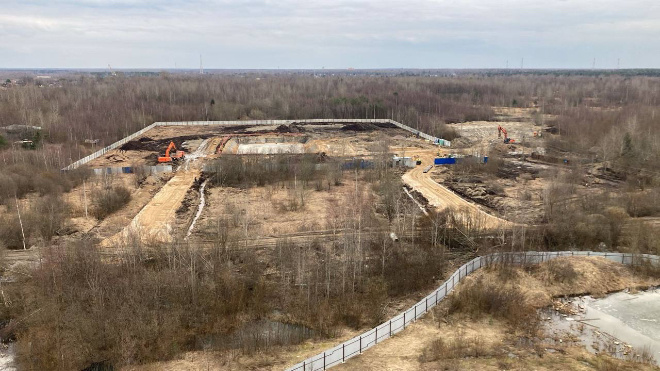 Фото: Строительный блок администрации Ленинградской области