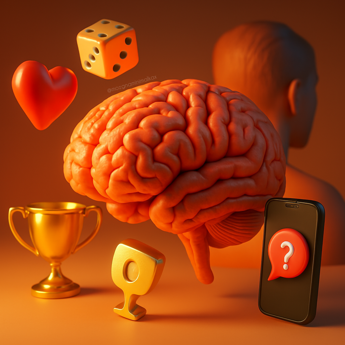 Он на дофамине