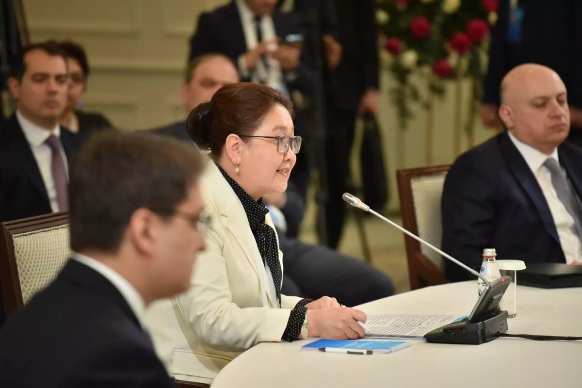 Вице-министр культуры и информации Казахстана Айзада Курманова
© Sputnik/Ертай Сарбасов