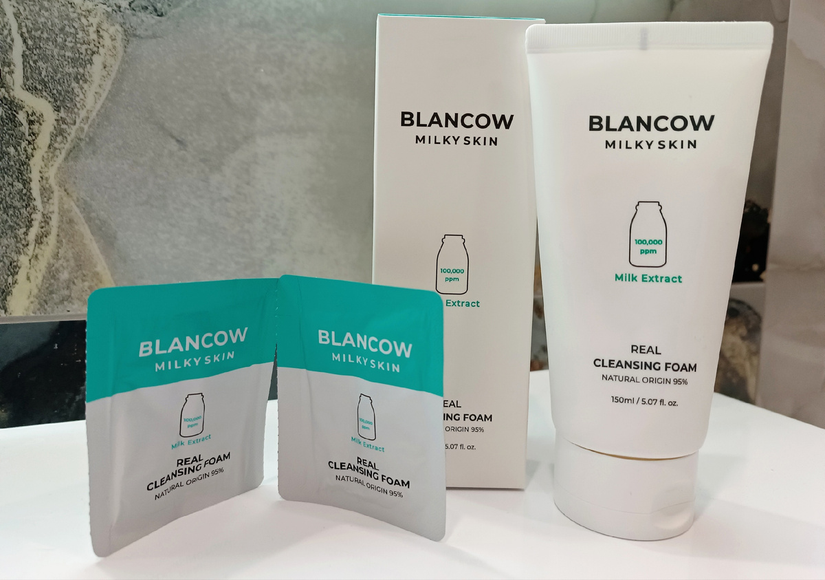 BLANCOW Milky Skin Cleansing Foam Стоимость в пределах 600-650 руб OZON