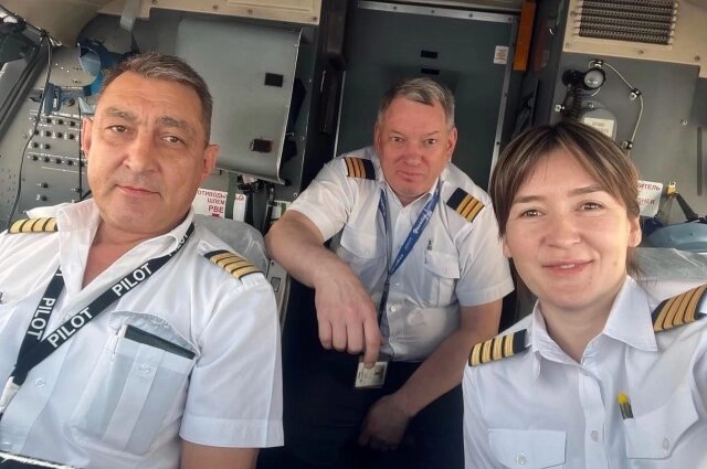    Экипаж всегда поддерживает Анну Лозовскую. Фото: предоставлено АиФ-Якутия героем публикации