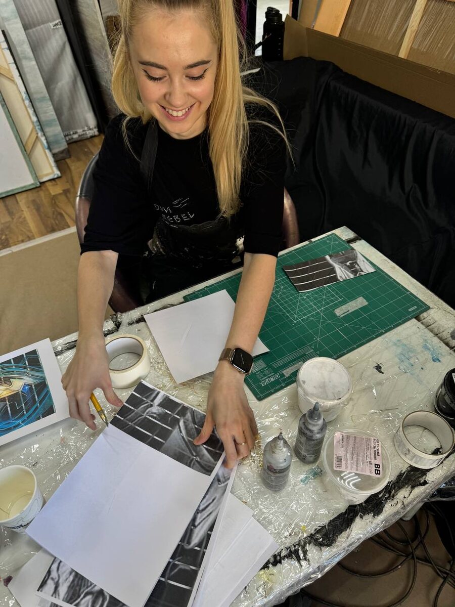 Создание трафарета