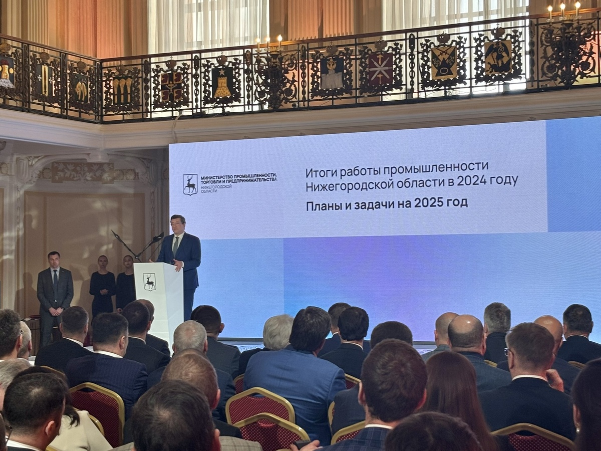 Губернатор Глеб Сергеевич Никитин на итоговом совещании