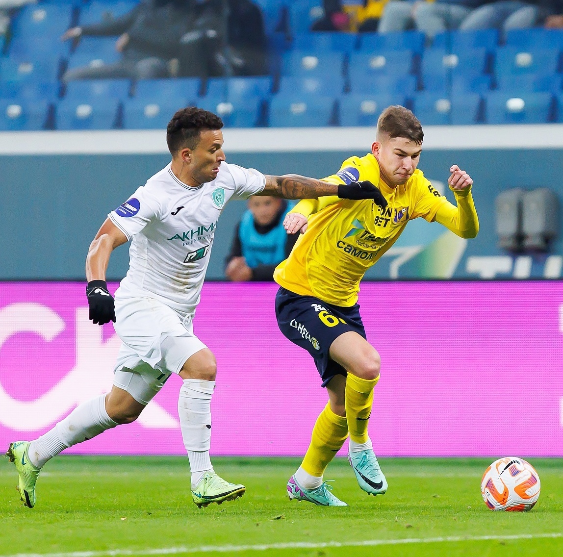 В Грозном ростовчан ждет тяжелое противостояние «Ахмату». Фото из архива ФК «Ростов».