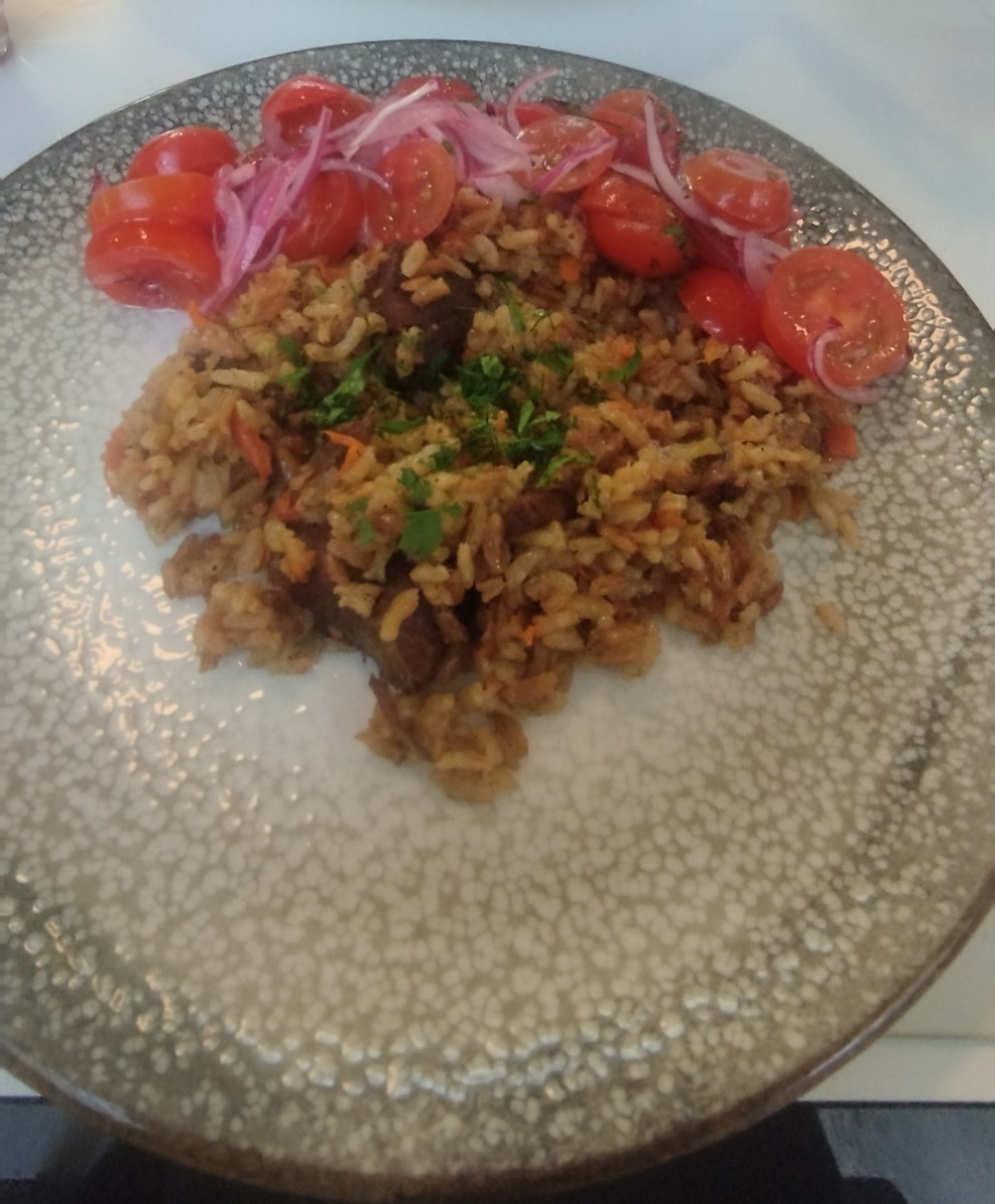 Идеальное сочетание (кто бы мог подумать, что я скажу такое про плов...)