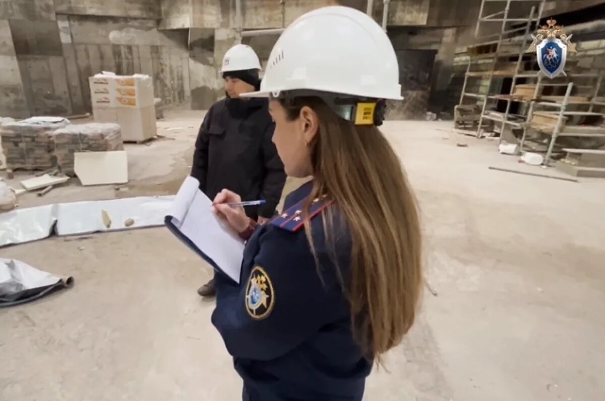    На стройке Большого театра в Калининграде погиб третий рабочий