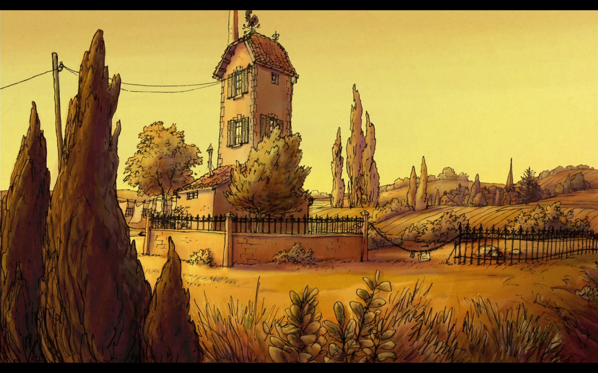 Дом главных героев.