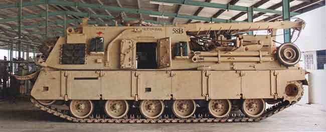 M-88 Hercules до знакомства с водоемами Восточной Европы tanks-encyclopedia.com