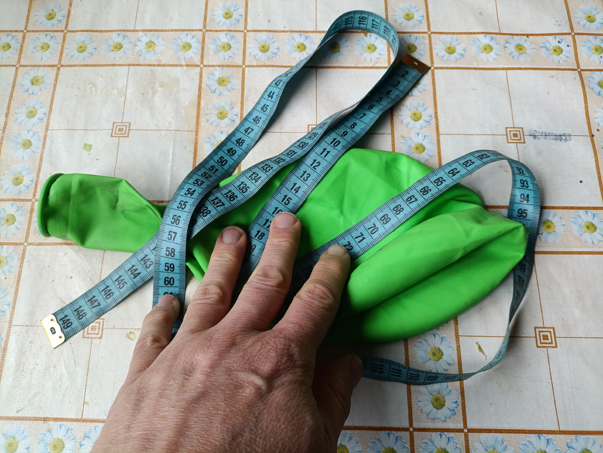 Метод недорогой. Шарик+лента.