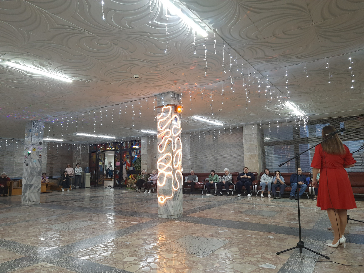 На концерте в Санатории "Ейск"